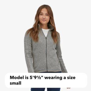 Patagonia Women's Better Sweater® Fleece Jacket Size Small